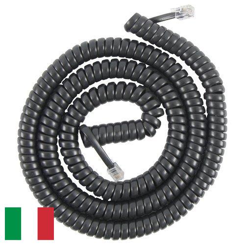 Телефонные шнуры из Италии