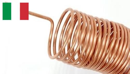 Трубки медные капиллярные из Италии