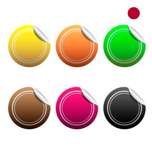 бумажные стикеры из Японии