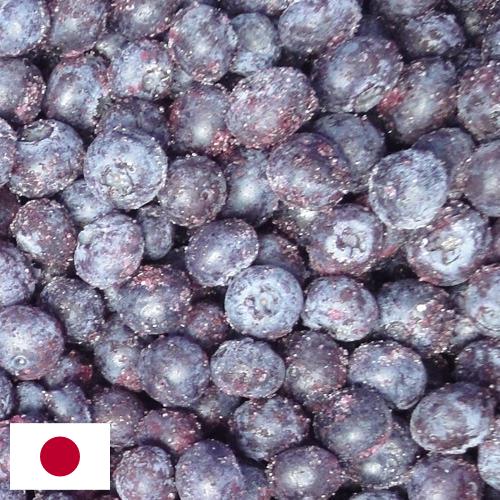 черника замороженная из Японии