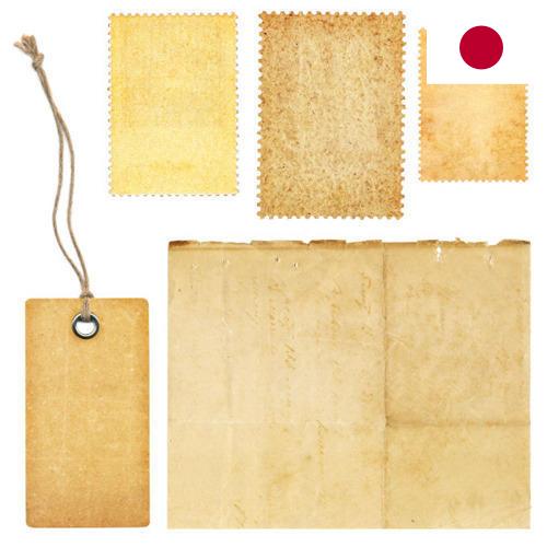 этикетка бумажная из Японии