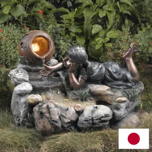 Фонтаны садовые из Японии