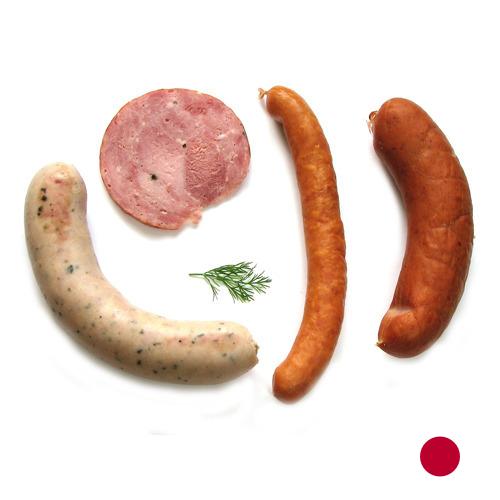колбаса из мяса птицы из Японии