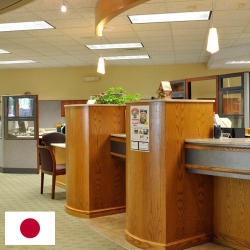 Мебель для банков из Японии