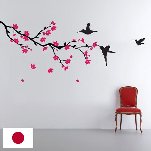 Наклейки на стены из Японии