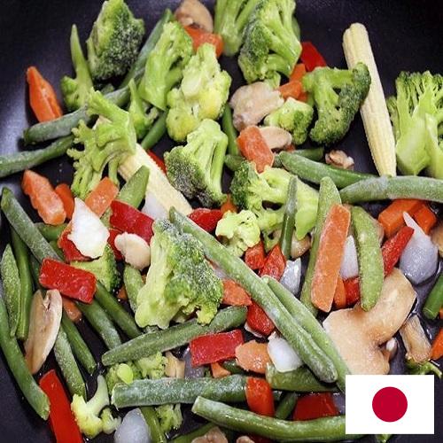 Овощи замороженные из Японии