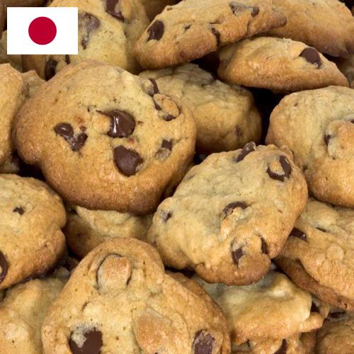 печенье с шоколадом из Японии