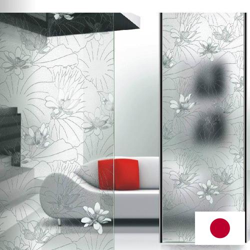 Стекло декоративное из Японии