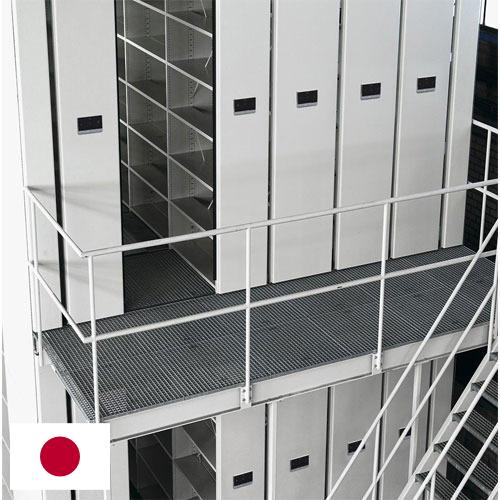 Стеллажи передвижные из Японии