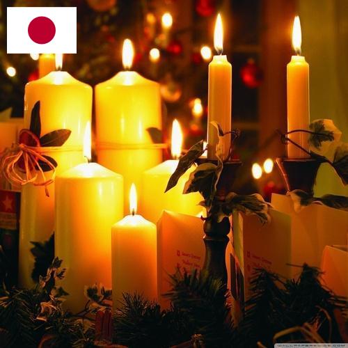Свечи новогодние из Японии