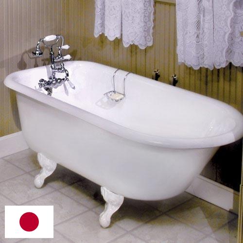 ванна чугунная из Японии