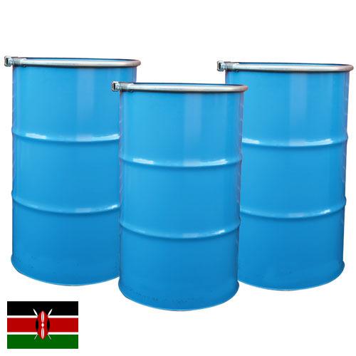 Бочки металлические из Кении