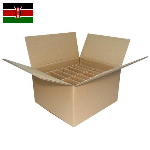 картонная коробка из Кении