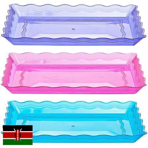 Лотки пластиковые из Кении