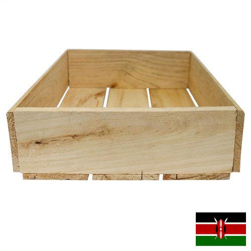 Ящики деревянные из Кении