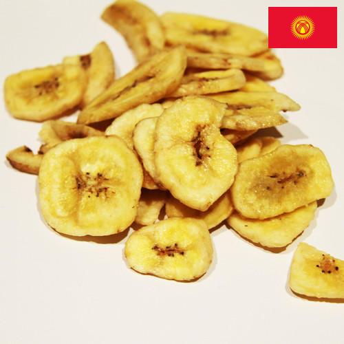 банановые чипсы из Киргизии