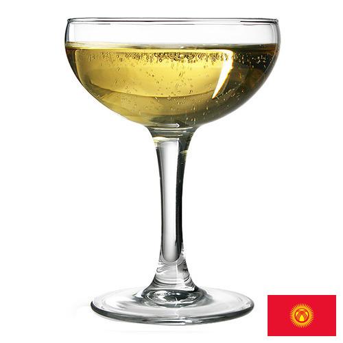 Бокалы для шампанского из Киргизии