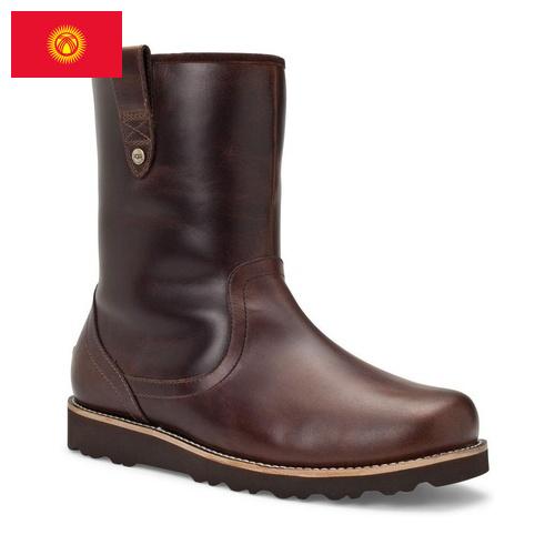 ботинки мужские кожаные из Киргизии