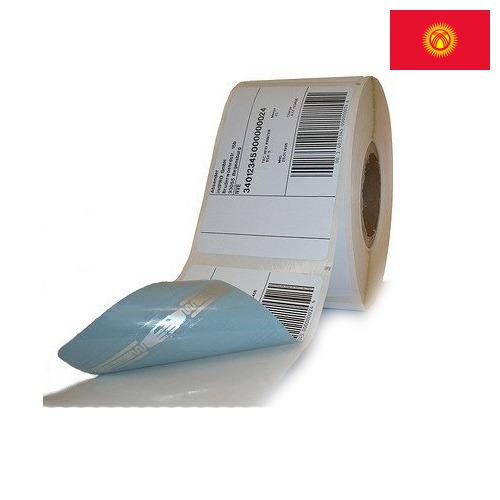 Бумага этикеточная из Киргизии