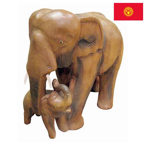 Декоративные изделия из дерева из Киргизии