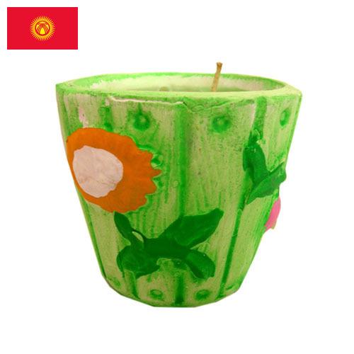 Декоративные свечи из Киргизии