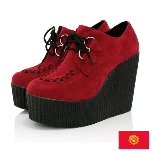 Обувь на платформе из Киргизии