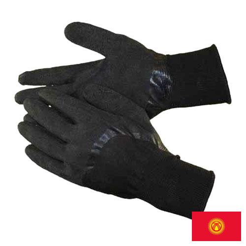 Перчатки нейлоновые из Киргизии