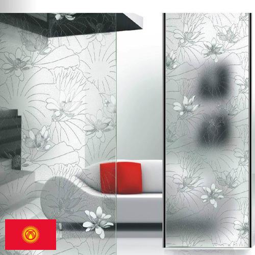 Стекло декоративное из Киргизии