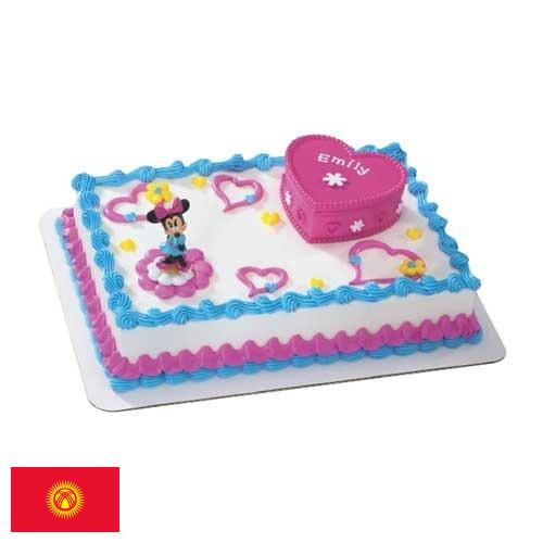 Украшения на торты из Киргизии