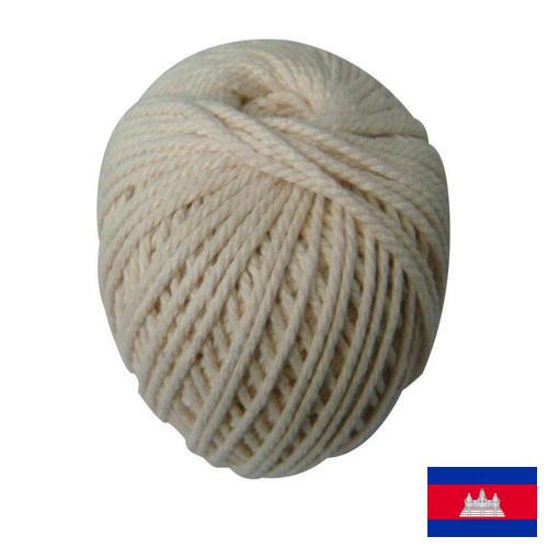 нить хлопчатобумажная из Камбоджи