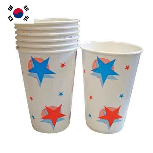 Чашки одноразовые из Кореи, Республики