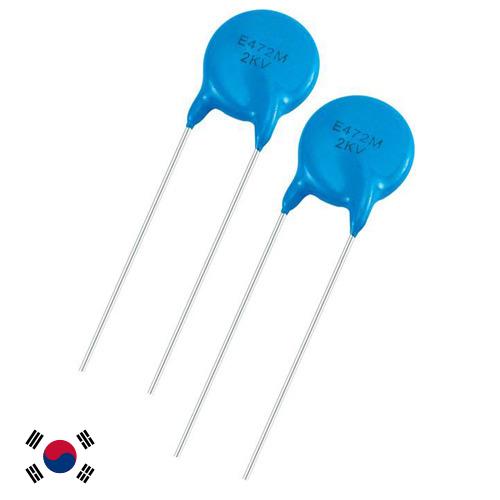 конденсаторы керамические из Кореи, Республики