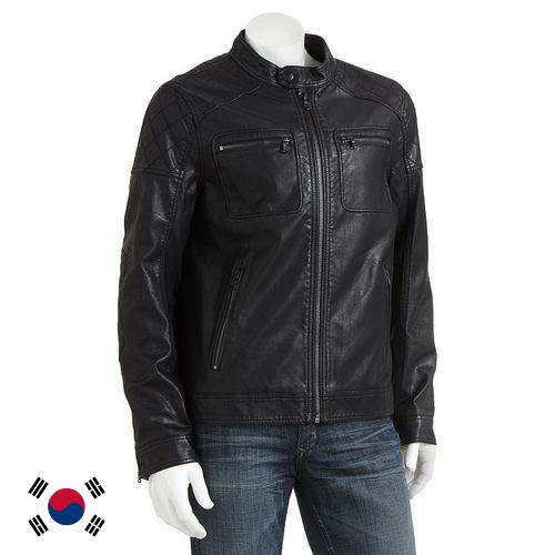 куртка женская искусственная кожа из Кореи, Республики