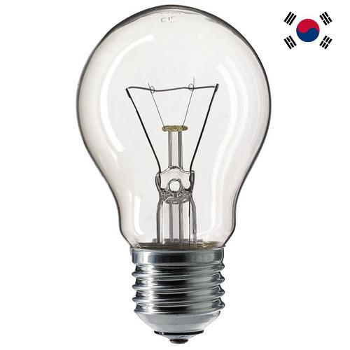 Лампы накаливания из Кореи, Республики