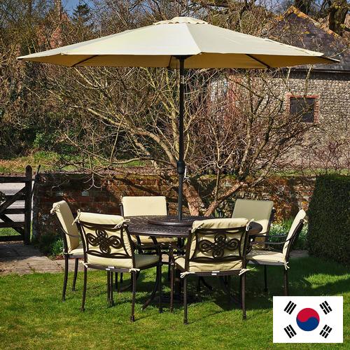 Мебель садовая из Кореи, Республики