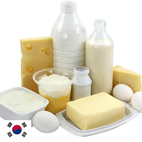 Молочная продукция из Кореи, Республики