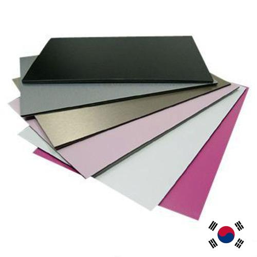 Панели алюминиевые композитные из Кореи, Республики