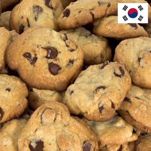 печенье с шоколадом из Кореи, Республики