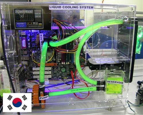 Системы водяного охлаждения из Кореи, Республики