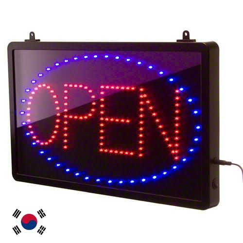 Светодиодные вывески из Кореи, Республики