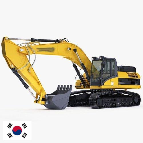 Техника строительная из Кореи, Республики