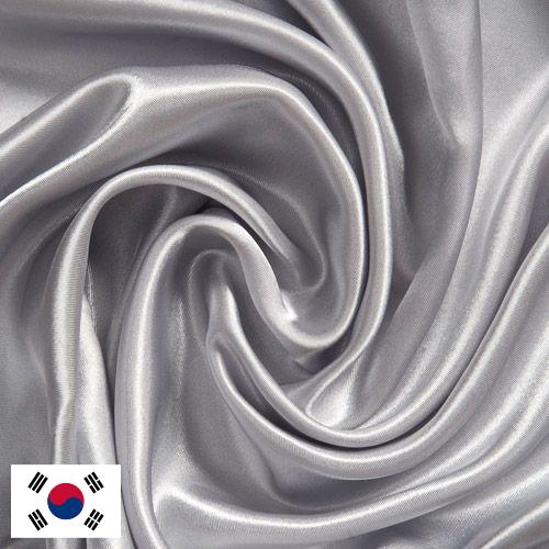 Ткани шелковые из Кореи, Республики