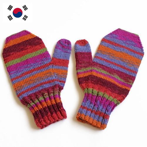 Варежки женские из Кореи, Республики