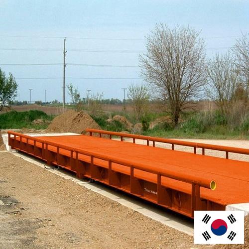 Весы автомобильные из Кореи, Республики