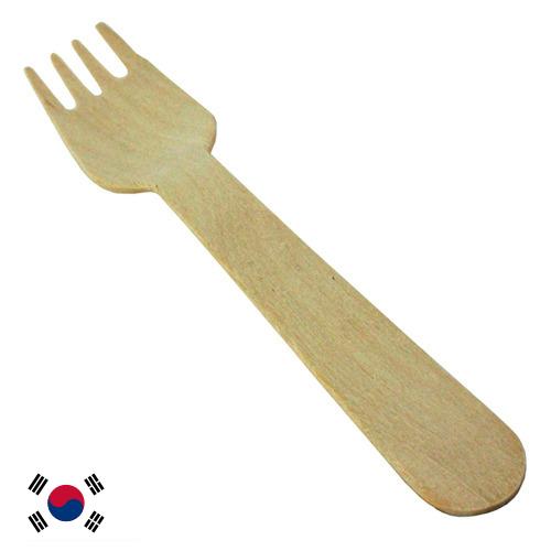 Вилки одноразовые из Кореи, Республики