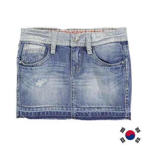 юбка джинсовая из Кореи, Республики