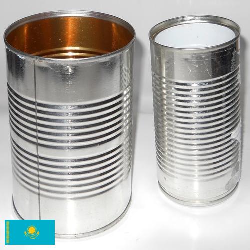 Банки жестяные из Казахстана