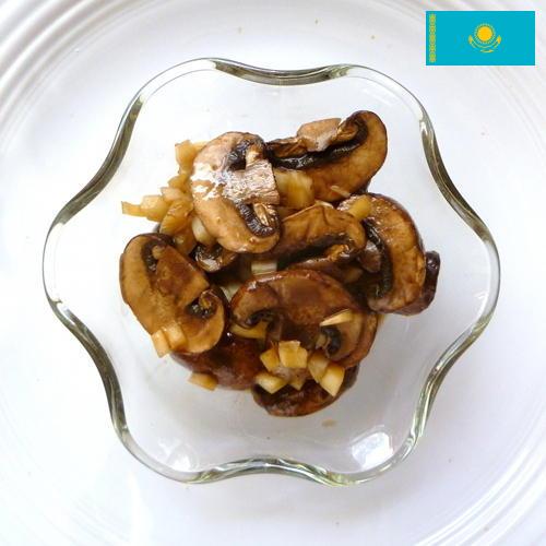 Маринованные грибы из Казахстана