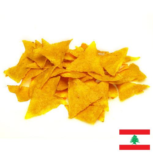 чипсы кукурузные из Ливана