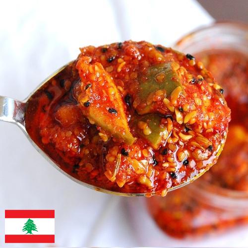 Огурцы маринованные из Ливана